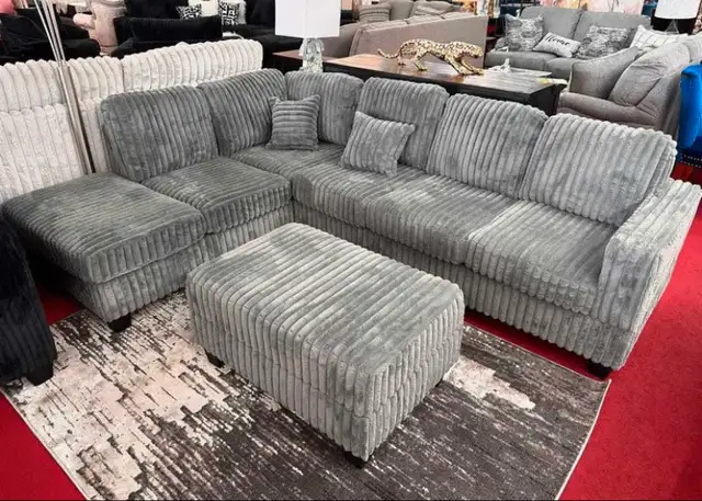 Amazing New Corduroy Sofa With Free Delivery