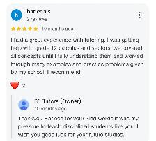 High School Math Tutoring