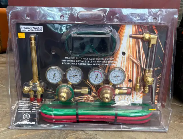 NEW Powerweld Oxy Acetylene Welding Kit