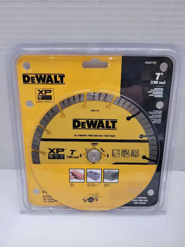 Dewalt DW4714T 7' All Purpose Concrete Saw Blade NEW