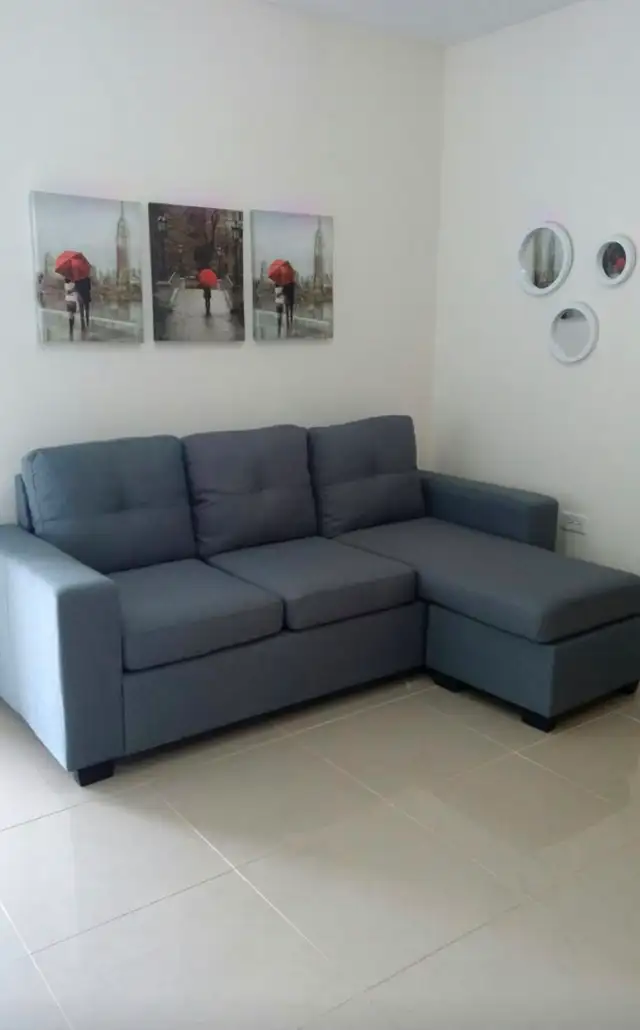 Modern Corner: 3 Seater L-Shape   Free Delivery