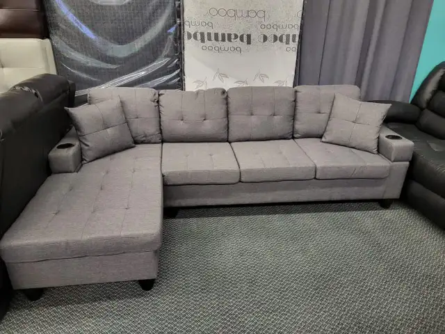 Family Size 4 Seater Sectional Couch - Free Delivery Included