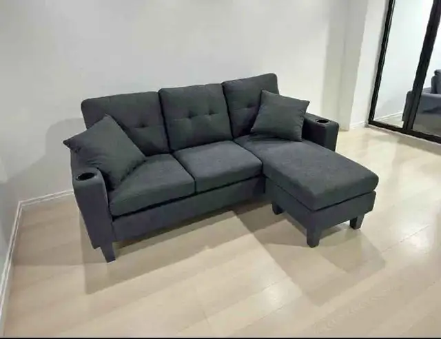 Fabric 3 Seater Corner L Shape Sofa | Free Home Delivery