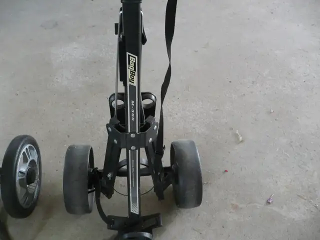 2 pull type golf carts