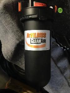ONE NEW DeVilbiss 100 CFM Air Line FilterAS PICTURED