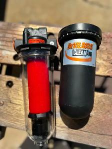 ONE NEW DeVilbiss 100 CFM Air Line FilterAS PICTURED - Photo 3