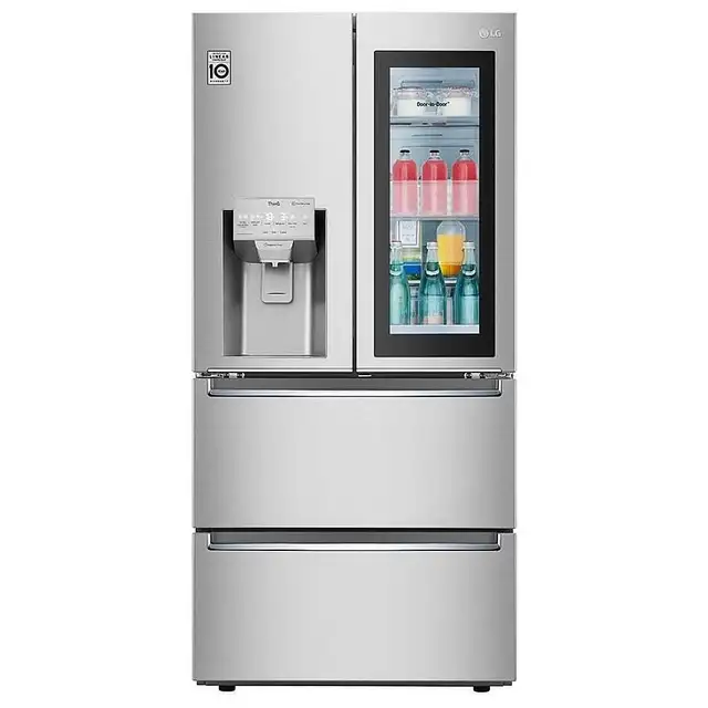 LG 33' COUNTER DEPTH FRIDGE DOUBLE FRREZER