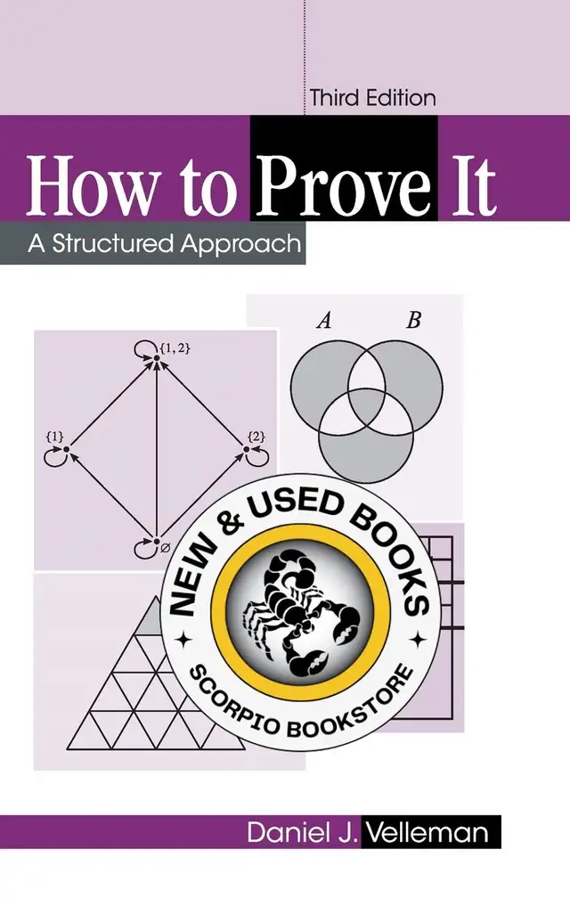 How to Prove It 3rd Edition by Daniel J. Velleman 9781108424189