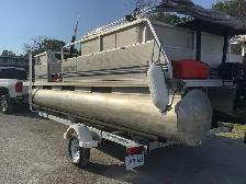 20 foot pontoon boat and trailer for sale - Photo 5