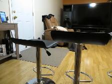 4 Black bar stools. A-1- condition for sale cash only $135.00 or - Photo 7