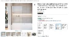 Brand New, Sealed Shower Glass Door For Sale - Photo 8