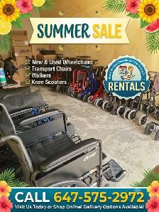 Wheelchairs, Walkers, Knee Scooters, & More!