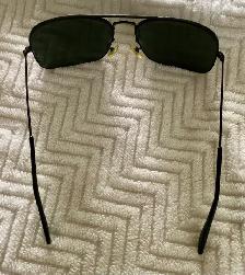 VINTAGE  B&L Ray Ban square face Aviator sunglasses 58 () 16 USA - Photo 5