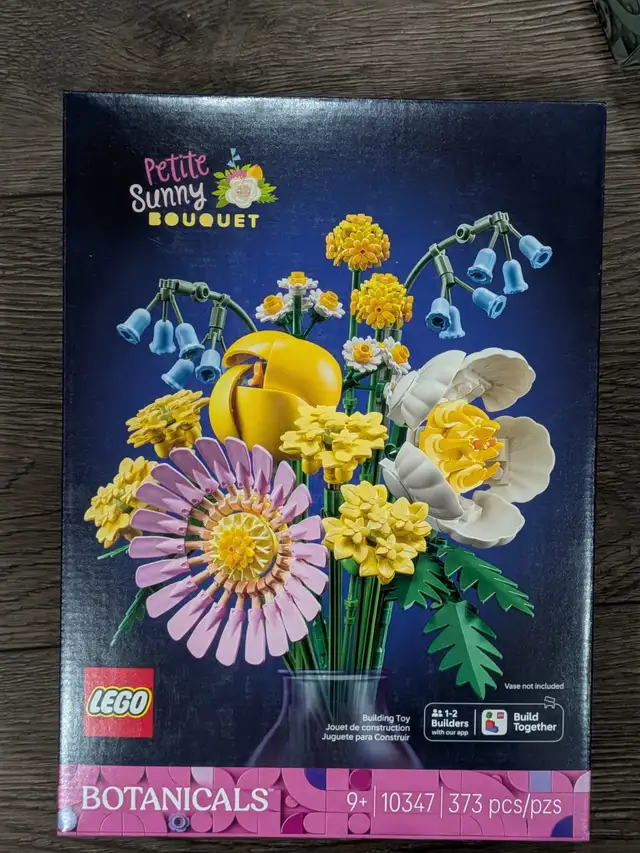 Lego Botanicals 10347 Petite Sunny Bouquet 373PCS
