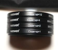 NEEWER 52mm OR 55mm CLOSEUP FILTERS  1,  2,  4,  10 - Photo 4