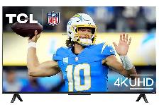 TCL 43' S Class 4K UHD HDR LED Smart TV with Roku TV