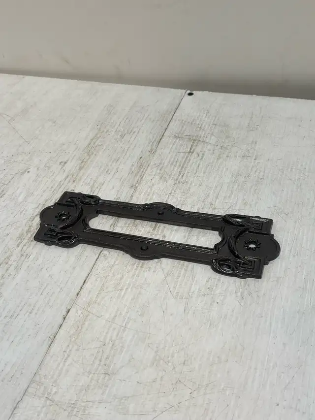 Vintage Cast Iron Mail Slot Plate