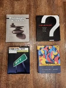 Textbooks: Assorted high-school and College textbooks