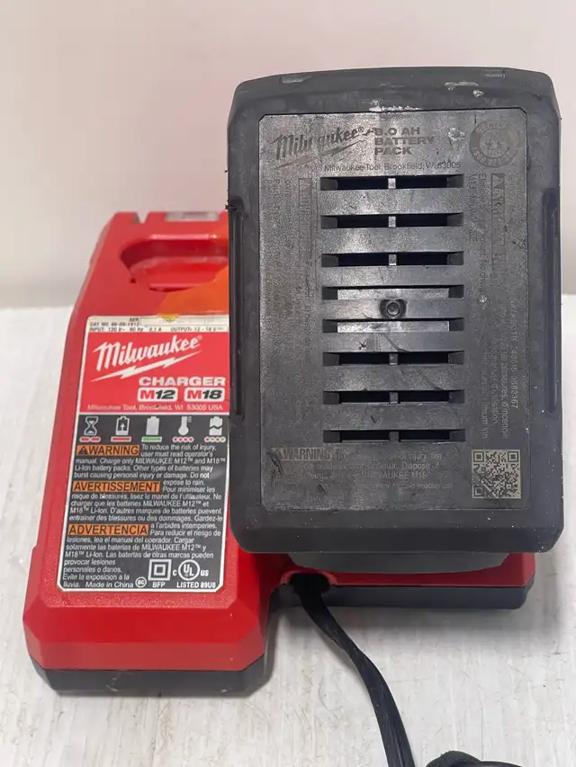 Milwaukee M18 Battery and Charger