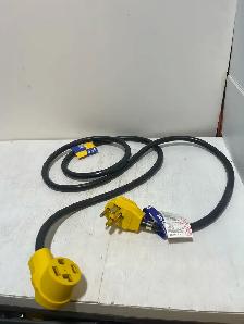Shinnous Heavy Duty NEMA 14-30P to 14-30R Adapter Cord