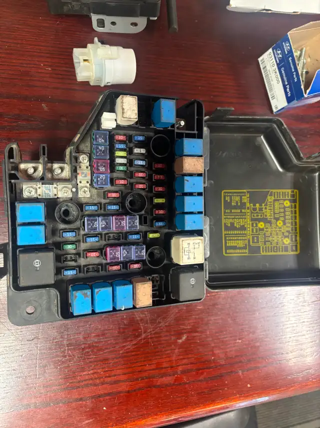 2010 Hyundai Santa Fe fuse box