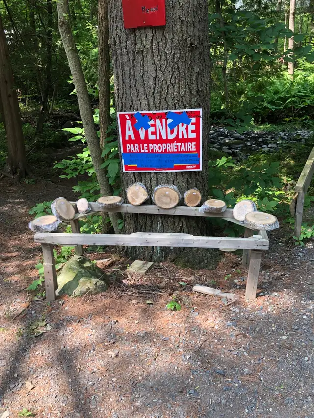 Bois en tranches en vente à Sherbrooke St-Elie