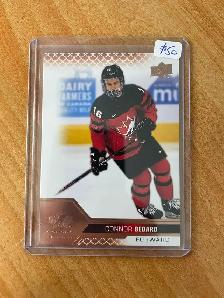2022-23 UpperDeck Team Canada Juniors Rose Gold #2 Connor Bedard
