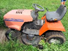 ride on lawn mower