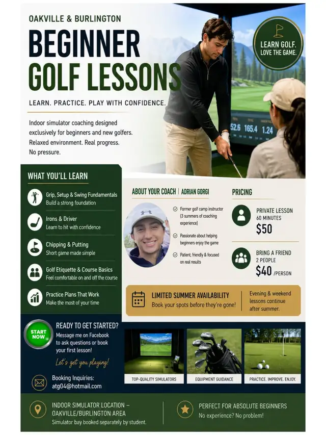 Beginner Golf Lessons