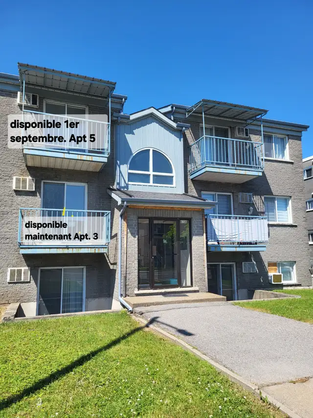 Logement 4 1/2 a louer (Auteuil Laval) Disponible maintenant