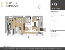 Appartement 3 ½ à louer Montcalm / Saint-Sacrement septembre 202 - Photo 10