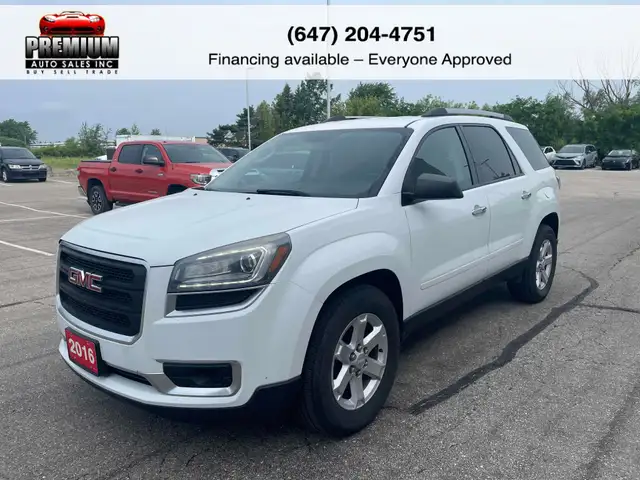 2016 GMC Acadia  3 YEAR WARRANTY INCLUDED
