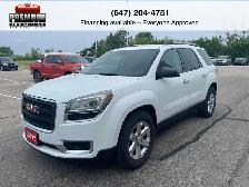 2016 GMC Acadia  3 YEAR WARRANTY INCLUDED