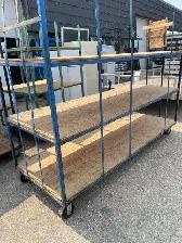 Several heavy duty castered shelving units, - Photo 4