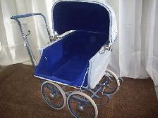 CAROSSE EN OSIER ANTIQUE - Photo 4