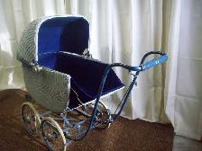 CAROSSE EN OSIER ANTIQUE - Photo 5