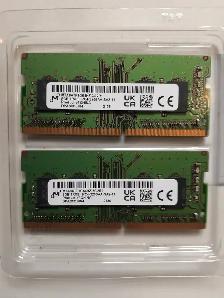 16GB DDR4 Laptop rams (2x8gb)= $40