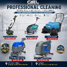 CAEL Floor Scrubbers & Sweepers – Professional Cleaning Solution