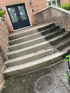 pressure washing