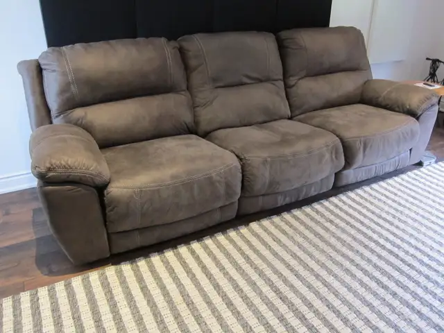 High end 3 way reclining sofa (retail $6000)