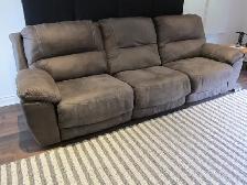 High end 3 way reclining sofa (retail $6000)