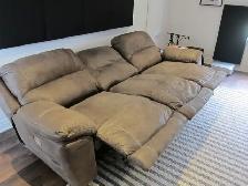 High end 3 way reclining sofa (retail $6000) - Photo 2