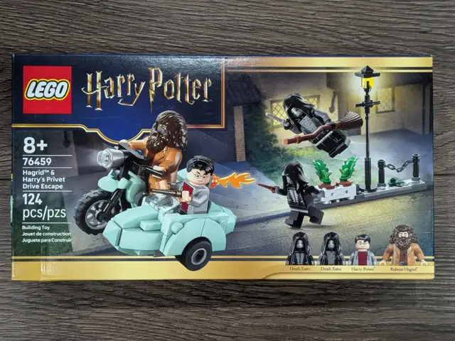 Lego Harry Potter 76459 Hagrid & Harry's Privet Drive Escape 124