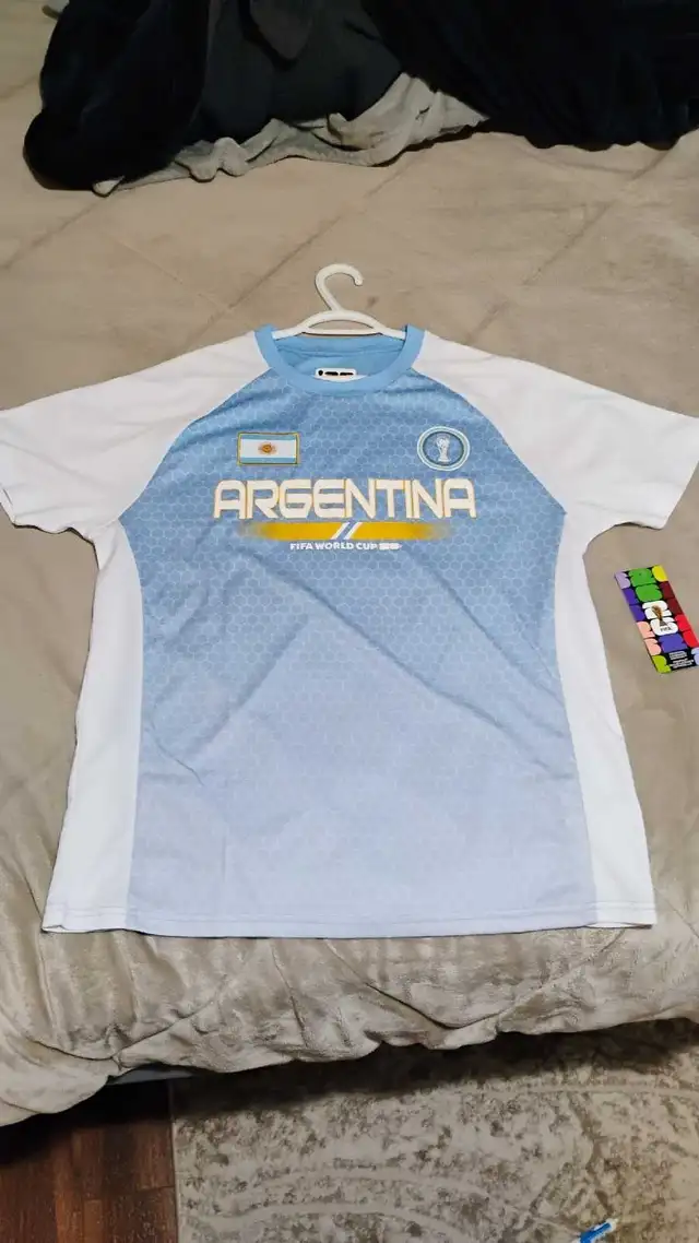 Argentina Jersey new large w tag