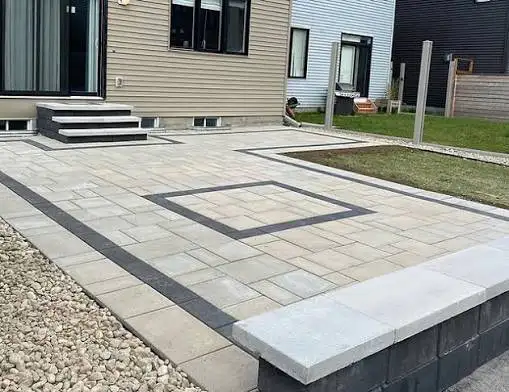 Interlock $12 per square foot material included