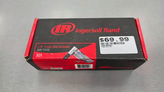 Ingersoll Rand 1/4' Angle Die Grinder 301 - BRAND NEW