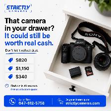 We Buy - Panasonic Leica Olympus Pentax Ricoh GoPro Lumix Lux OM