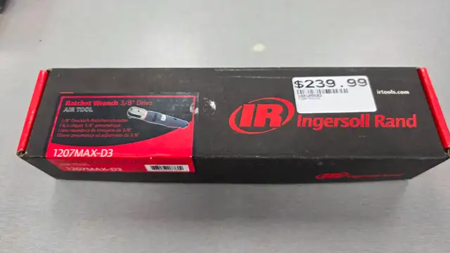 Ingersoll Rand 3/8' Ratchet Wrench 1207MAX-D3 - BRAND NEW