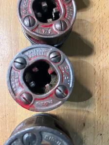 Ridgid 00-R Ratchet Head & NPT Dies & 00-RB Bolt Dies - Photo 5