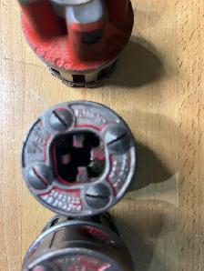 Ridgid 00-R Ratchet Head & NPT Dies & 00-RB Bolt Dies - Photo 7